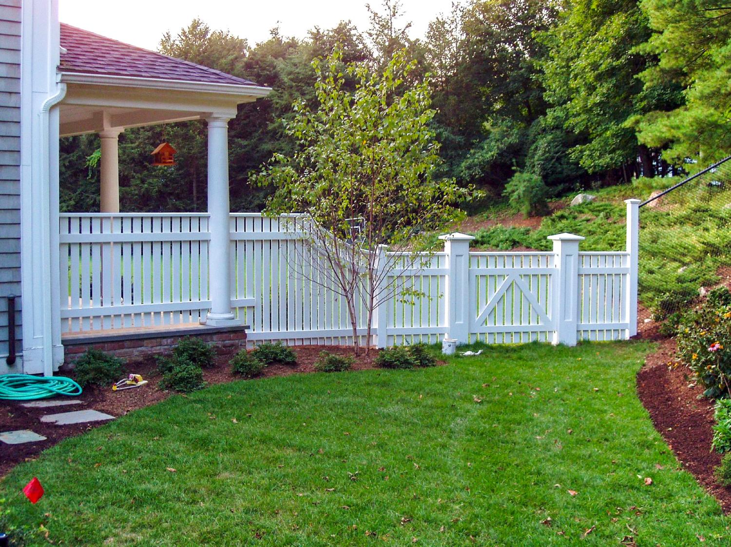 PVC walk gate